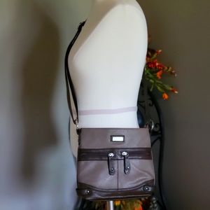 Faux Leathet Crossbody Purse
